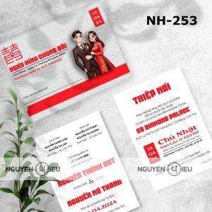 Thiệp cưới Hiếu Nguyễn thiết kế